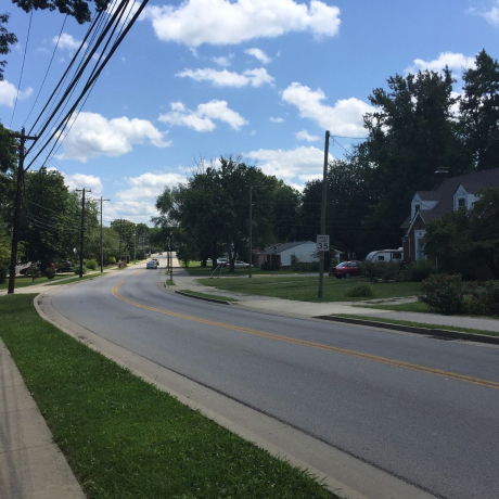 suburbs of Berea city, USA